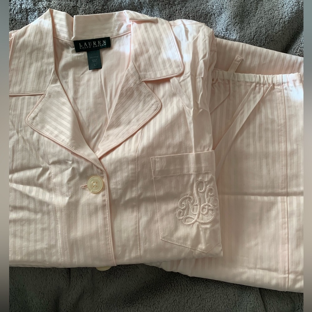 LAUREN ralph lauren NWT 2 piece pajama set